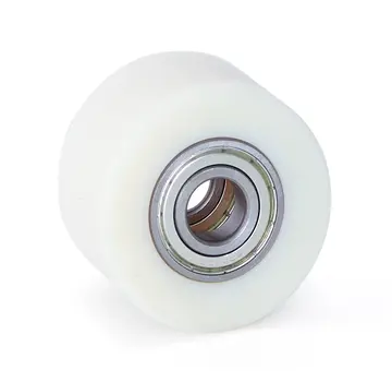 MESO Nylon pallet roller 80x50 - Bore diameter 20mm - Ball bearing - Load capacity 500kg