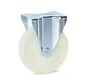 Nylon fixed castor - 200mm - 400kg