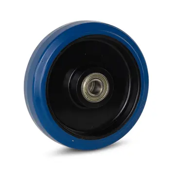 MESO Blue elastic rubber wheel 200mm - 350kg