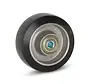 Black elastic wheel 100 mm - RA1-S100