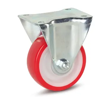 MESO PU fixed castor 100 mm - 180 kg
