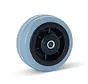 Grey rubber wheel - 80mm - 60kg - Non-marking