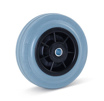 MESO Grey Rubber Wheel - 125mm - 120kg - Non-Striping