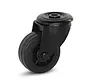 Rubber swivel castor 80 mm - RP5-80Z