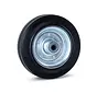 Odourless rubber wheel - 160mm - 140kg