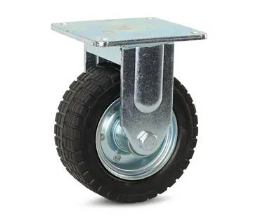 MESO Wide rubber castor - 200mm - 600kg