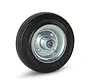 Odourless rubber wheel - 125mm - 90kg