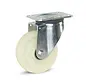 Nylon heavy duty swivel castor with top plate - 150mm - 700kg