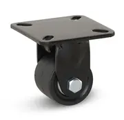 MESO Nylon heavy duty fixed castor, 50 mm - 300 kg