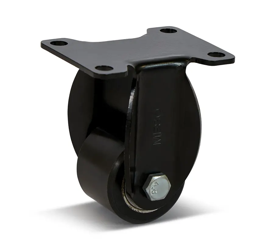 PU fixed castor - 35mm - 100kg