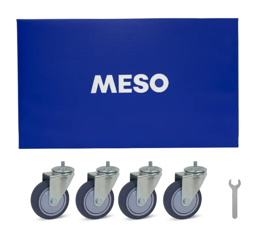 Furniture roller - TPR wheel - 600mm x 350mm - 270kg