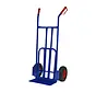 Steekwagen blauw - incl. klep - Max 200 kg - Luchtband Rood/Zwart