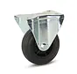 Rubber castor - 100mm - 100kg - Phase out - Phase out