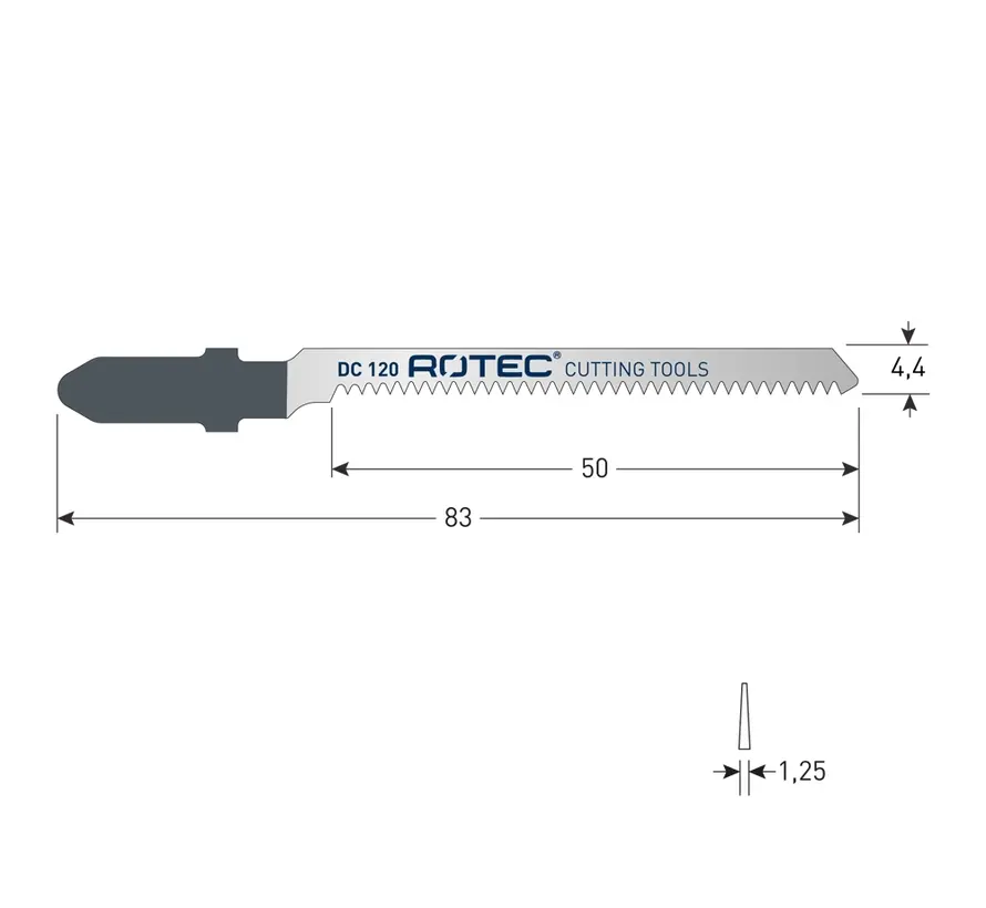 Stichsägeblatt - DC120 / T101AO (5 Stück)