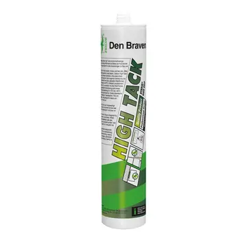 Den Braven - Zwaluw Zwaluw - Hochklebrig - Dichtungsmasse - Schwarz - 290ml
