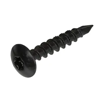 Blackline Blackline - Schrauben für Gartengeräte - TORX - TX30 - 6.0 x 40mm - Vollgewinde - Schwarz (30 Stück)