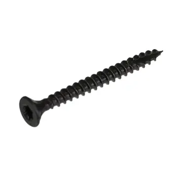 Blackline Blackline - Spanplattenschrauben - Torx 20 Flachkopf - 4.0 x 40mm - Vollgewinde - Schwarz (100 Stück)