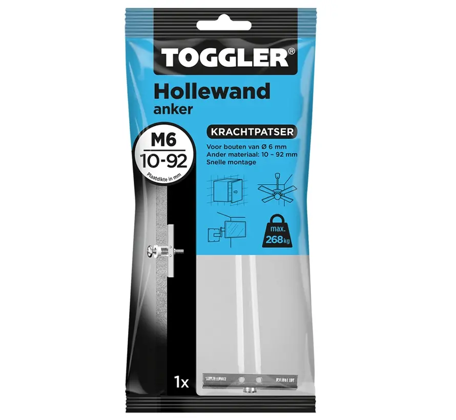 Toggler - Hohlwanddübel - M6 (1 Stück)