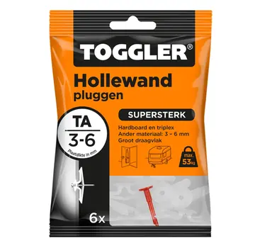 Toggler Toggler - Hohlraumdübel - TA (6 Stück)