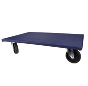 Toolland Transportroller / möbelhund - Rechteckig - 650 x 400 mm - Max. Tragfähigkeit 400 kg