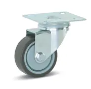 MESO Trolley-Lenkrolle mit Oberplatte - 50mm - 40kg