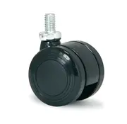 MESO Doppel-Möbelrolle 40mm PU weich Bolzen M8