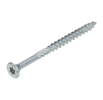 Dynaplus Dynaplus - Uni-Schrauben - Torx 20 Flachkopf - 4 x 60mm - Verzinkt - Teilgewinde (200 Stück)