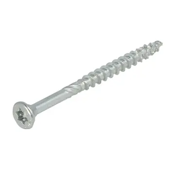 Dynaplus Dynaplus - Uni-Schrauben - Torx 25 Flachkopf - 4.5 x 60mm - Verzinkt - Teilgewinde (200 Stück)
