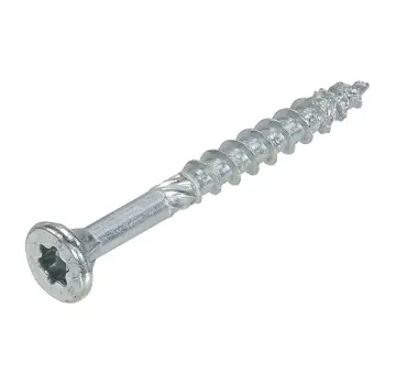 Dynaplus Dynaplus - Uni-Schrauben - Torx 20 Flachkopf - 4 x 50mm - Verzinkt - Teilgewinde (200 Stück)