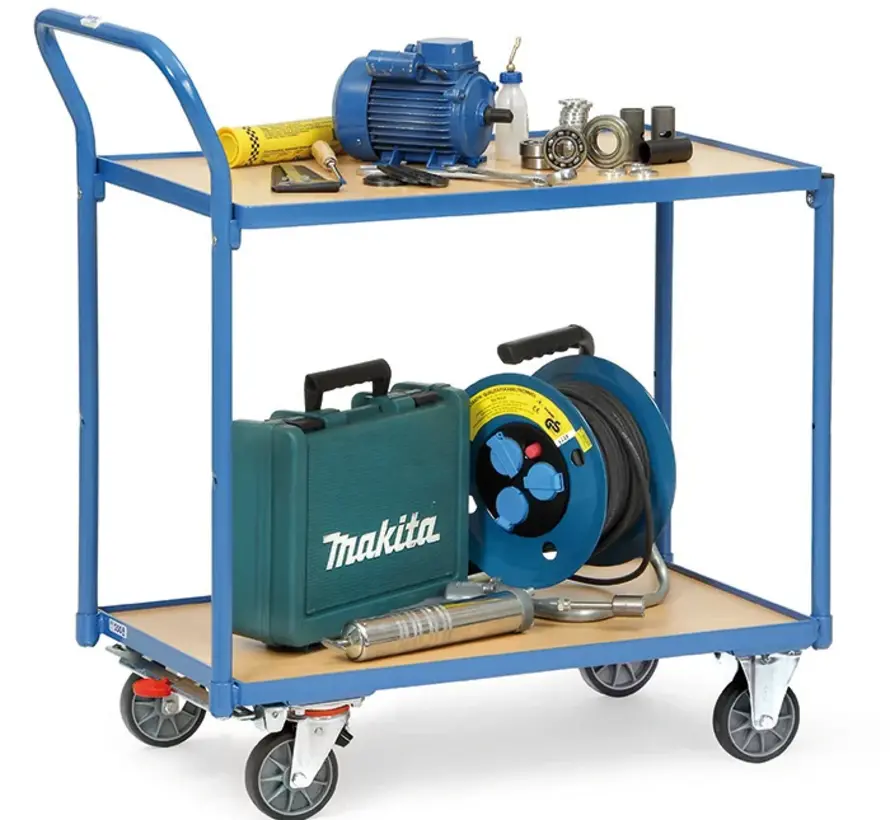Fetra leichter Tischwagen, Ladefläche 850 x 500 mm – 300 kg