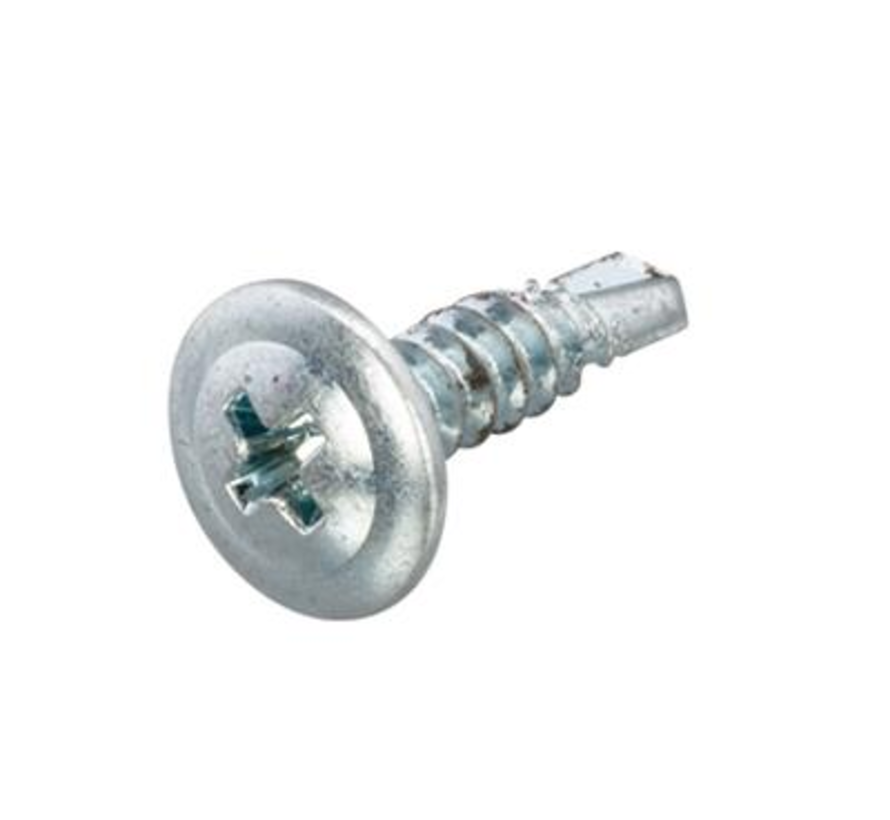 Dach & Fassade - Befestigungsschrauben selbstbohrend - Phillips2 - 4.2 x 32mm - Verzinkt - Goldgewinde (200 Stück)