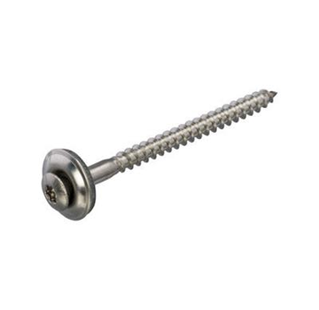 Dak & Gevel Dach & Fassade - Torx 20 Dornschrauben mit EPDM-Unterlegscheibe - 4,5 x 50mm - Edelstahl - Teilplatte (200 Stück)