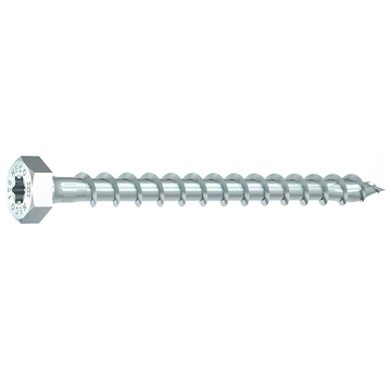 Heco Topix-Plus Schrauben - Torx-Kombischrauben mit Kegelkopf - 8x 60mm - Vollgewinde (100 Stück)
