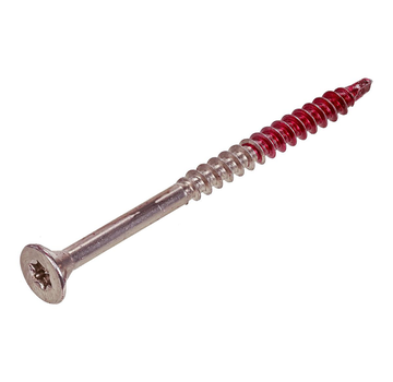 Rotadrill Rotadrill - Hartholzschrauben - Torx 25 Flachkopf - 5 x 80mm - Teilgewinde - SS-410 (100 Stück)