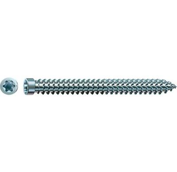 Spax - Rahmenschrauben - Torx 30 Zylindrischer Kopf - 7.5 x 80mm - Vollgewinde - WIROX (100 Stück)