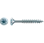 Spax - Spanplattenschrauben - Torx 10 Flachkopf - 3 x 12mm - Vollgewinde - WIROX (200 Stück)