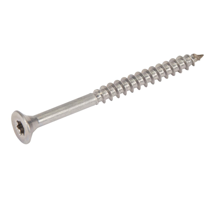 Stark - Torx 25 Flachkopf-Spanplattenschrauben - 5x60mm - Edelstahl A2 (200 Stück)