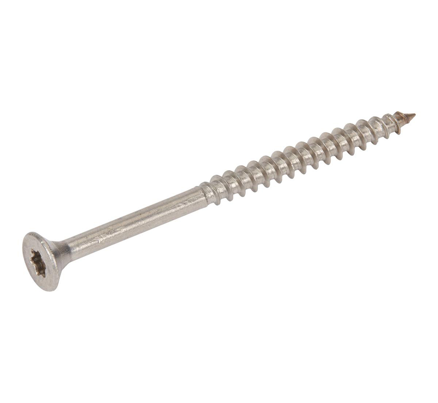 Stark - Torx 25 Flachkopf-Spanplattenschrauben - 5x70mm - Edelstahl A2 (200 Stück)