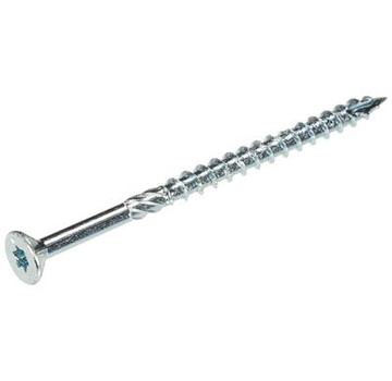Woodies Woodies - Schrauben Ultimate - Torx 30 Flachkopf - 6 x 200mm - Teilgewinde - Verzinkt (100 Stück)