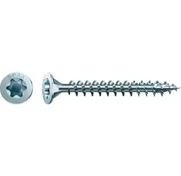 Spax - Spanplattenschrauben - Torx 20 Flachkopf - 4 x 40mm - Vollgewinde - WIROX (1.000 Stück)