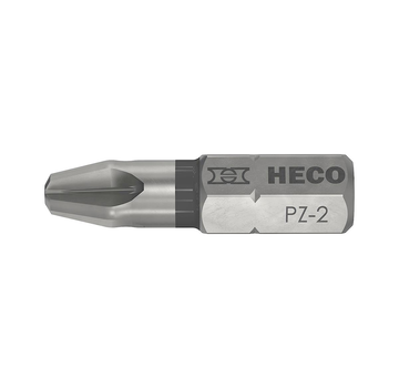 Heco - Drive-Bits - Pozidrive 2 - 25mm (Blisterpackung 2 Stück)