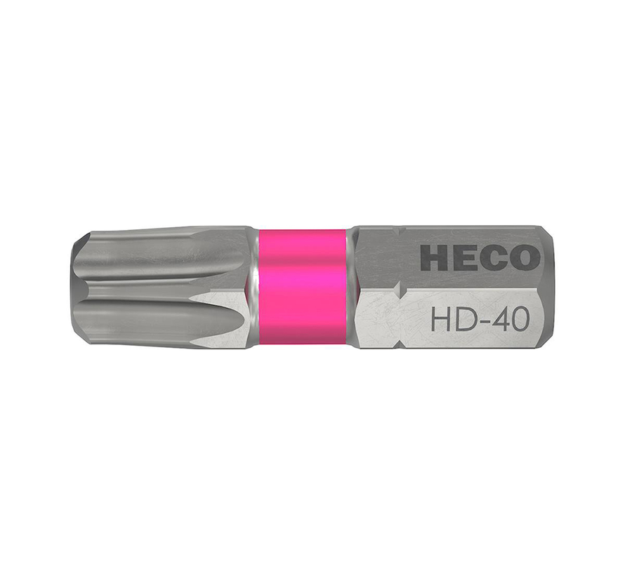 Heco - Drive-Bits - Torx 40 - 25mm (Blisterpackung 2 Stück)