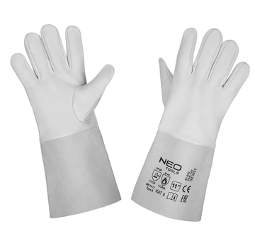 Neo - Schweißerhandschuhe - Leder - Grau - M11