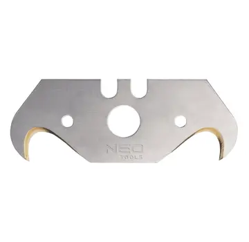 Neo - Ersatzklinge - Hakenmodell - Titanium (5 Stück)