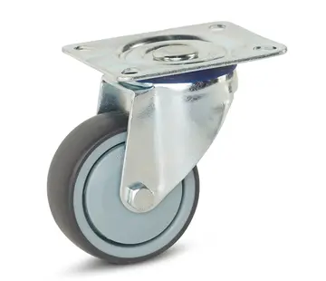 MESO Gerätelaufrollen mit Oberplatte - 80mm - 80kg