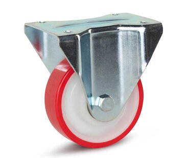 MESO PU-Lenkrolle - 125mm - 270kg