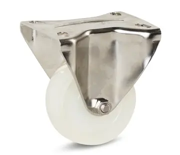 MESO Edelstahl Nylon-Bockrolle 80 mm - 140 kg