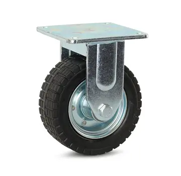 MESO Breite Gummi-Bockrolle - 200mm - 600kg