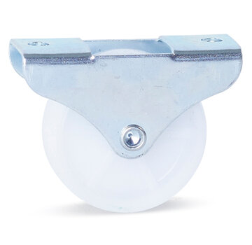 MESO Kleine weiße PP-Lenkrolle - 50mm - 55kg