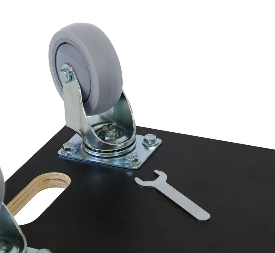 Möbelroller - Gummirad - 575mm x 350mm - 350kg